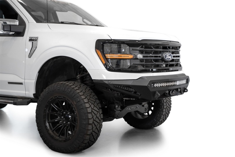 Ford F-150 Bumper - Front - Addictive Desert Designs - Stealth Fighter - Hammer Black - 2024+